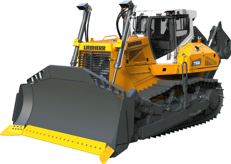 Máy ủi bánh xích Liebherr PR776